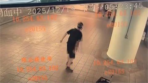 北車.中山丟煙霧彈、砍人！27歲張文教召未到被通緝　警：租屋處研製汽油彈