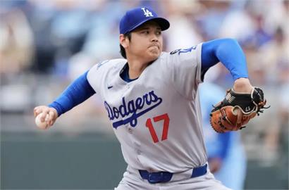 MLB(影)／飆生涯最速164公里火球！大谷翔平主投2局飆1K無失分