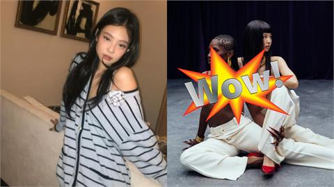 Jennie牽手「怪物新人」尺度全開!「2塊布+1條線」逼出極致水蛇腰