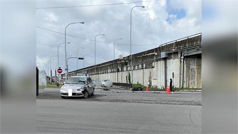 高雄市上午發生一起死亡車禍。（圖／民視新聞翻攝）