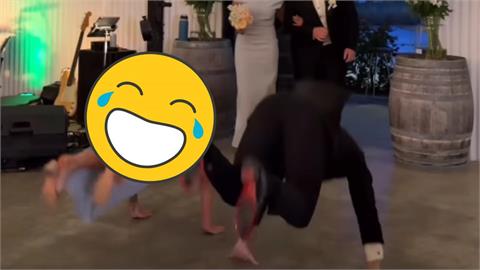 28歲辣妹伴娘趴地熱跳「毛毛蟲舞」！下1秒「禮服炸裂」蜜桃全看光…畫面曝光