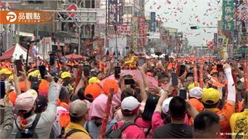 真的愛台灣！白沙屯媽祖足跡「畫出一個大愛心」