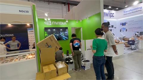 AI教父黃仁勳加持！　台北國際電腦展抓緊裝修明登場