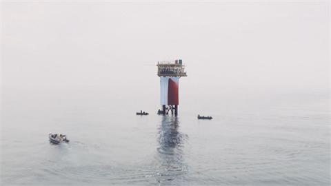 綠色和平組織現身北海鑽油平台　抗議石油開採