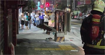 凌晨一聲巨響！蘆洲「變電箱突爆炸起火」　附近住戶驚醒：以為氣爆