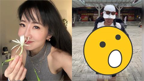 新竹宮廟驚見「正妹當眾脫衣」竟是謝忻！雪白內在全洩…她羞：會不會被黃標