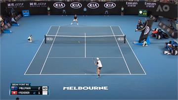 網球／超級搶十逆轉勝 費德勒澳網鏖戰五盤晉級