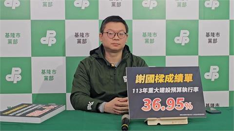 基隆市長謝國樑施政挨批"死當" 綠轟:假裝聽.沒在做