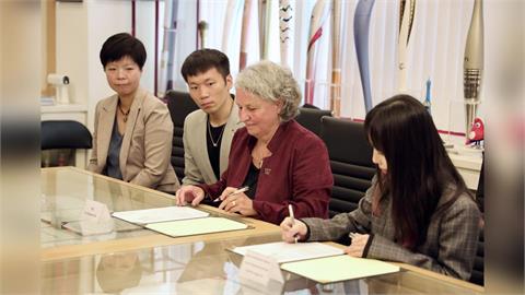體壇／李洋見證！黃捷簽署國際宣言　台灣女性運動外交再邁一步