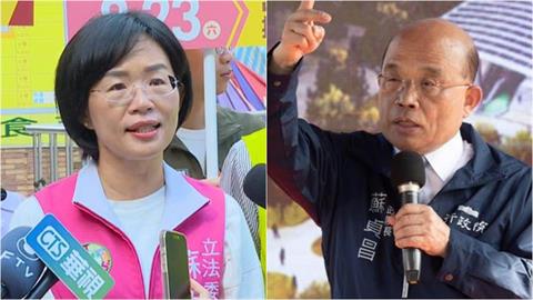 捕獲「野生蘇貞昌」新北跑攤！總鋪師「賞雞腿」蘇巧慧吃醋：我都沒有