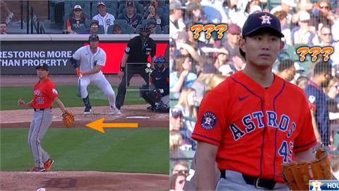 MLB(影)／我是誰，我在哪？今井達也「超隨性攔截刺殺」太空人小編驚：還真淡定