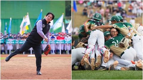威廉波特／總統賴清德發文道賀奪冠　引用金句「都你們在帥」盛讚：國人激勵振奮的力量