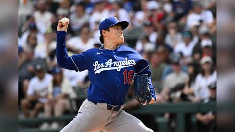 MLB(影)／又差一步！山本由伸二度與無安打擦肩而過　苦笑：棒球好難