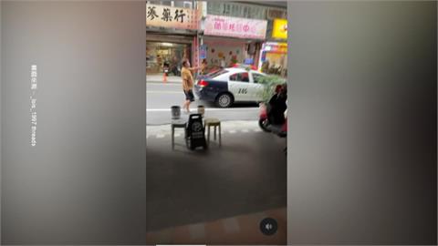 板橋左轉車禍駕駛當街大吵　女運將使出「這一招」引側目