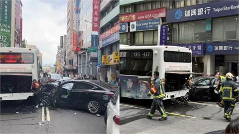 北市轎車暴衝連撞6車8人受傷！78歲肇事翁疑「從沒考過駕照」無照上路