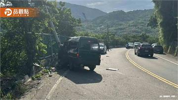新北八里嚴重車禍！擦撞後墜谷　釀2死1傷
