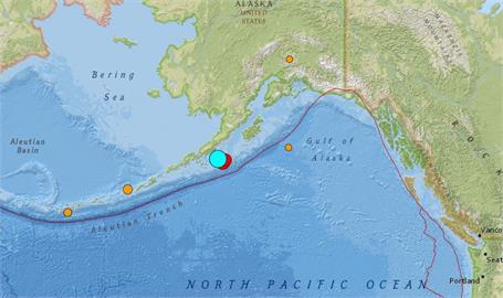美國阿拉斯加外海規模8.2強震　已發布海嘯警報