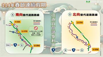 春節連假國5替代道路走這！　高公局：雪隧車多勿當路隊長