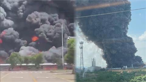 江西化工廠爆炸濃煙竄天　中官媒稱「無人傷亡」遭網怒噴
