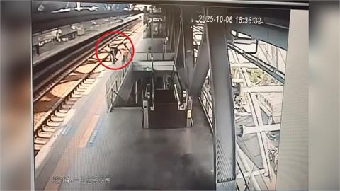 快新聞／台中搭火車逃票被攔竟狠推站務員落軌　男殺人未遂起訴