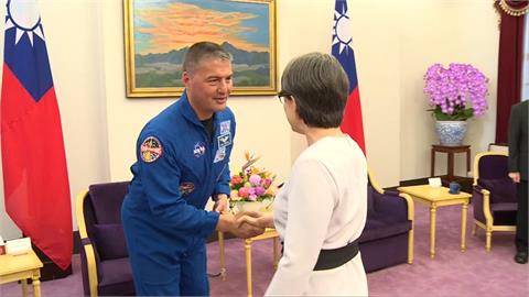 副總統蕭美琴接見　首位台灣出生太空人獲肯定