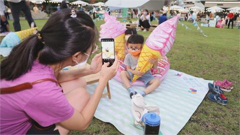 桃園振興商圈「大人味」市集　草地音樂夏日氛圍