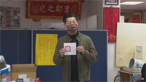 一早前往投票！林昶佐：努力到最後一刻　用平常心面對結果