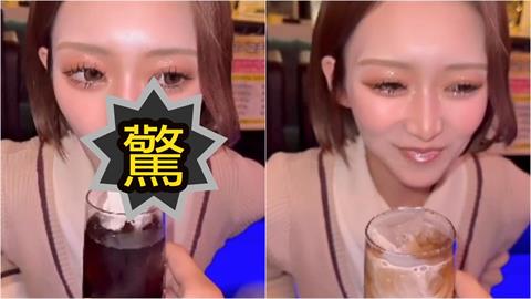 有片／櫻花妹桌邊服務「含住」吐出來！衝擊畫面「超噁」840萬人全傻眼