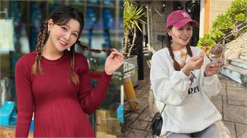 卸貨倒數！謝京穎「挺雙胞胎巨肚」衝日本「超逆天纖細四肢」網全看傻