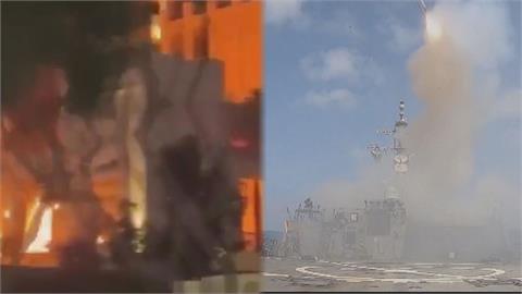 伊朗飛彈回擊美以空襲　波及杜拜五星級飯店成火海