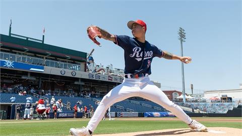 MiLB(影)／「玉米」林昱珉4.2局飆5K！距這個人生涯新高紀錄僅剩最後一步