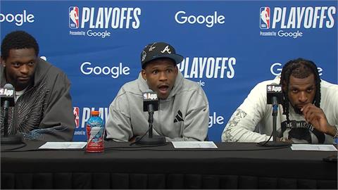 NBA(影)/我不敢相信!灰狼創下季後賽「這一最差紀錄」蟻人賽後傻眼表情全紀錄