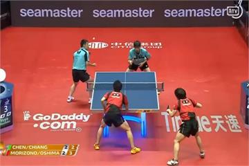 桌球年終賽男雙 江宏傑、陳建安無緣決賽