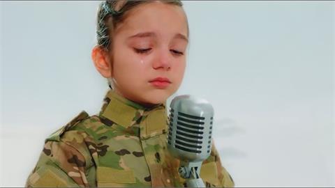烏克蘭女孩用歌聲「畫出她生活」　淚喊：充滿暴力的世界不會有未來