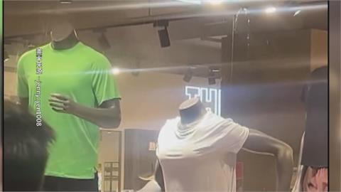 水管破裂釀禍　台南百貨店家天花板漏水　宛如瀑布