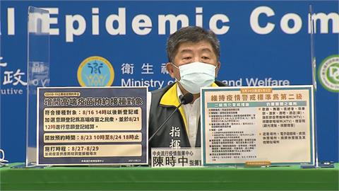 快新聞／二級疫情警戒延長至9/6　陳時中：雙北仍是「中高風險區」