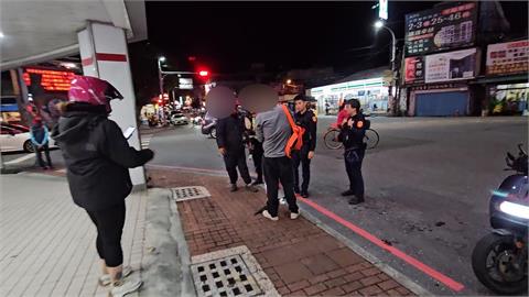 又是你！　男子手電筒直射、毆打外送員　日前也曾攻擊「台鐵站務員」