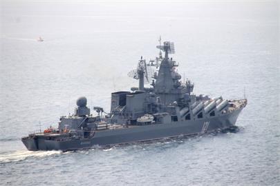 快新聞／俄羅斯黑海艦隊旗艦「莫斯科號」被炸起火　俄國防部證實：船已沉沒