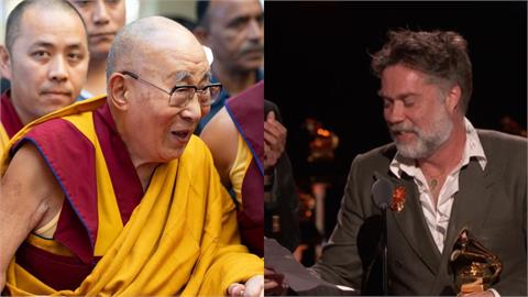 90歲達賴喇嘛首獲「葛萊美獎」！代領人幽默開場1句話笑翻全場