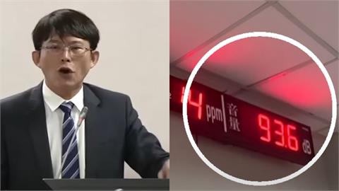 黃國昌質詢咆哮被抓包「分貝飆破90」！他嗆「非常可笑」吳思瑤抖出現場狀況