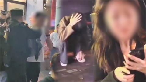 中國兩女拒給微信　慘被噁男「當街暴打」痛哭問：我有錯嗎？