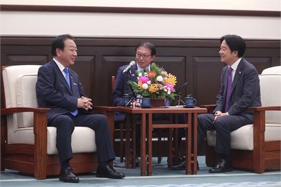 快新聞／總統賴清德接見日本前首相野田佳彥　盼兩國共同守護區域及全球和平穩定