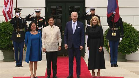 菲律賓總統訪美見拜登 聲明提台海和平重要性