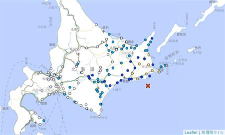 快新聞／新！北海道外海5.7強震「最大震度4」　福島、新潟也有感