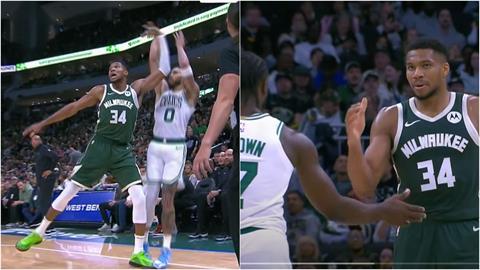 NBA（影）／字母哥埋地雷又假握手挑釁惹議　綠衫軍二當家賽後嗆屁孩