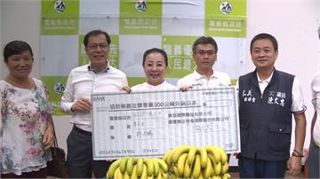嘉縣收購300噸香蕉拚外銷 張花冠：我跟猴子一樣聰明