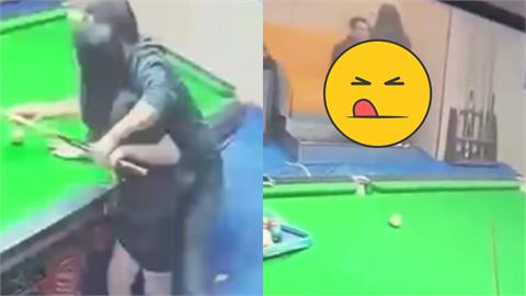 撞球間再傳春色…正妹助教被男客「一桿進洞」！激烈衝撞片流出「驚人價碼曝光」
