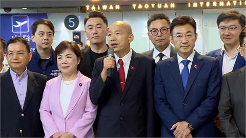 韓國瑜訪美傳高規格接待　林佳龍：洗掉鄭麗文親中印象