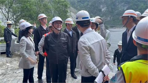 卓榮泰視查中橫、太魯閣　長春祠仍需28個月復原稱「值得等待」