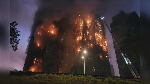 快新聞/香港世紀大火!爆炸聲不斷 4死3傷多人受困